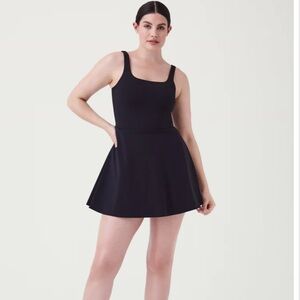 NWT Spanx Women’s Tennis Dress, medium, black